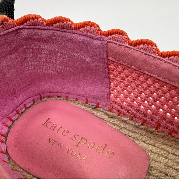Kate Spade New York Knottingham Espedrilles size 9 - Picture 7 of 8